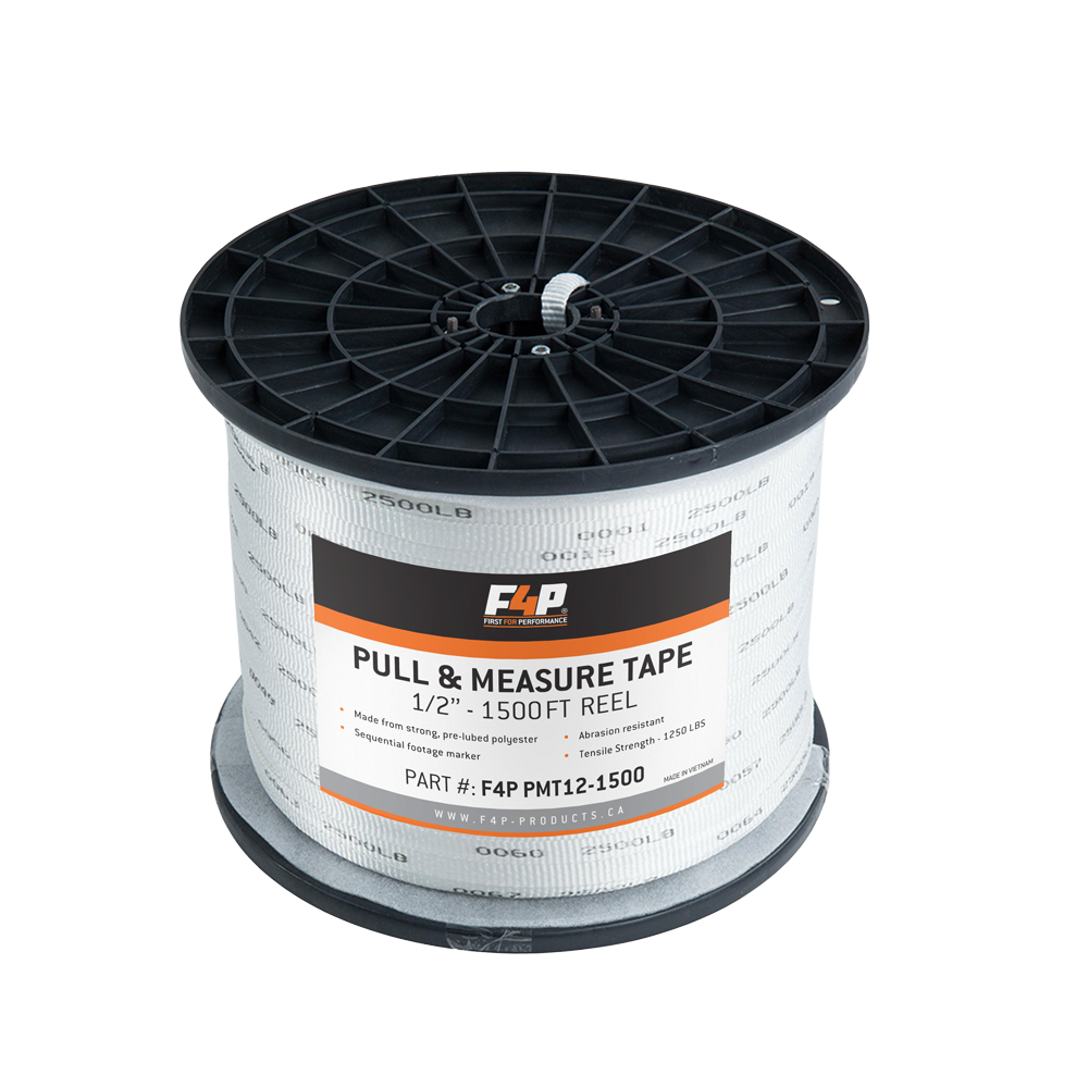 F4P 1/2’’ Pull & Measure Tape - 1500FT Reel