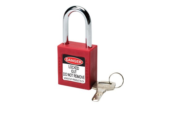 Red Lockout Padlock