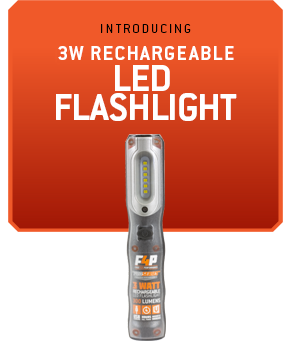 3 Watt Rechargeable Flashlight